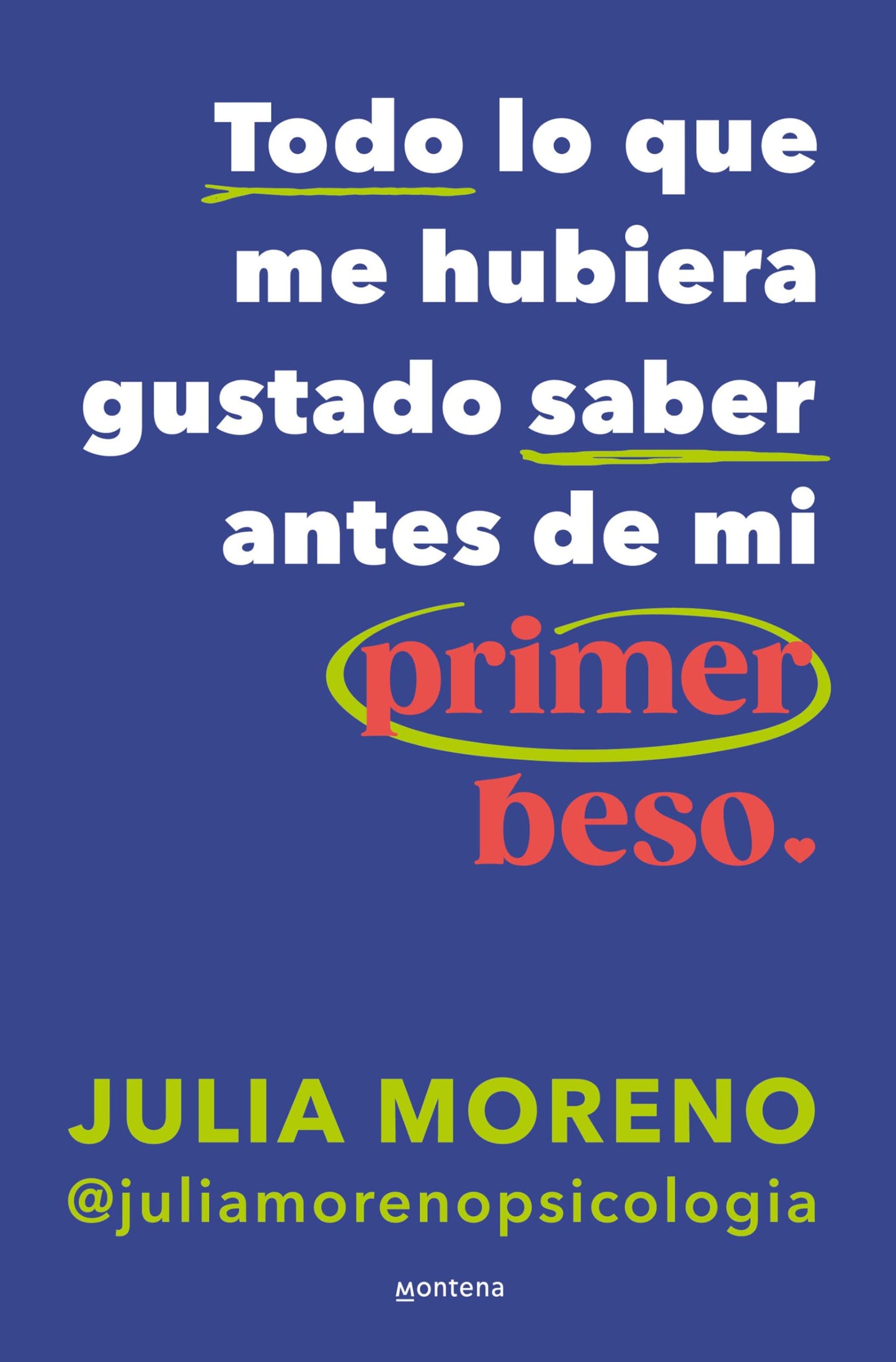 Todo lo que me hubiera gustado saber antes de mi primer beso (GROU)