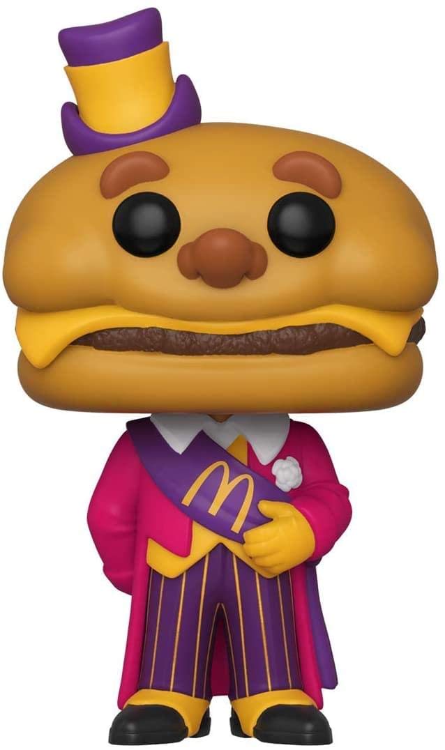 Funko Pop! Íconos Publicitarios: McDonald's - Mayor McCheese, Multicolor, 4.5 Pulgadas