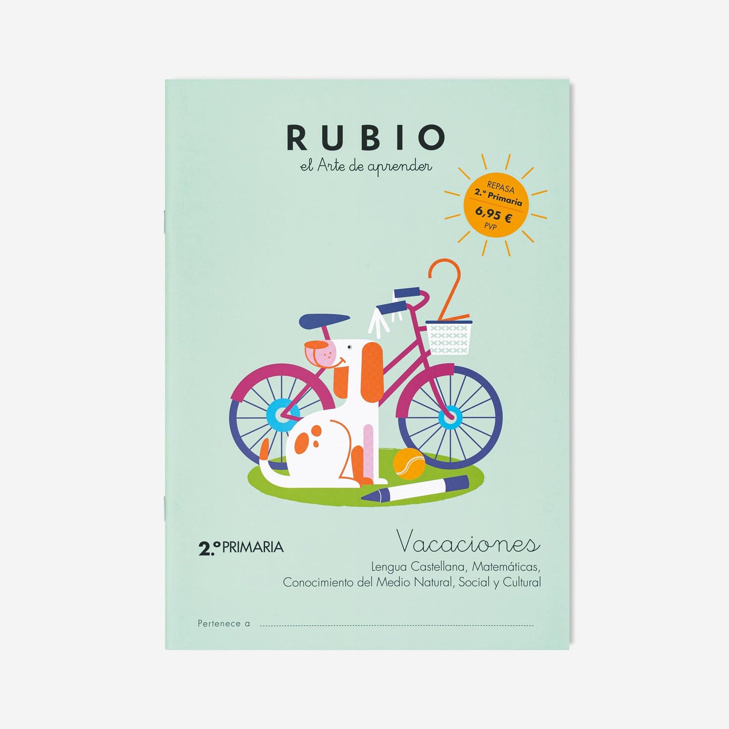 Vacaciones 2º Primaria | RUBIO | +7 años | Cuaderno con actividades para verano (Vacaciones RUBIO)