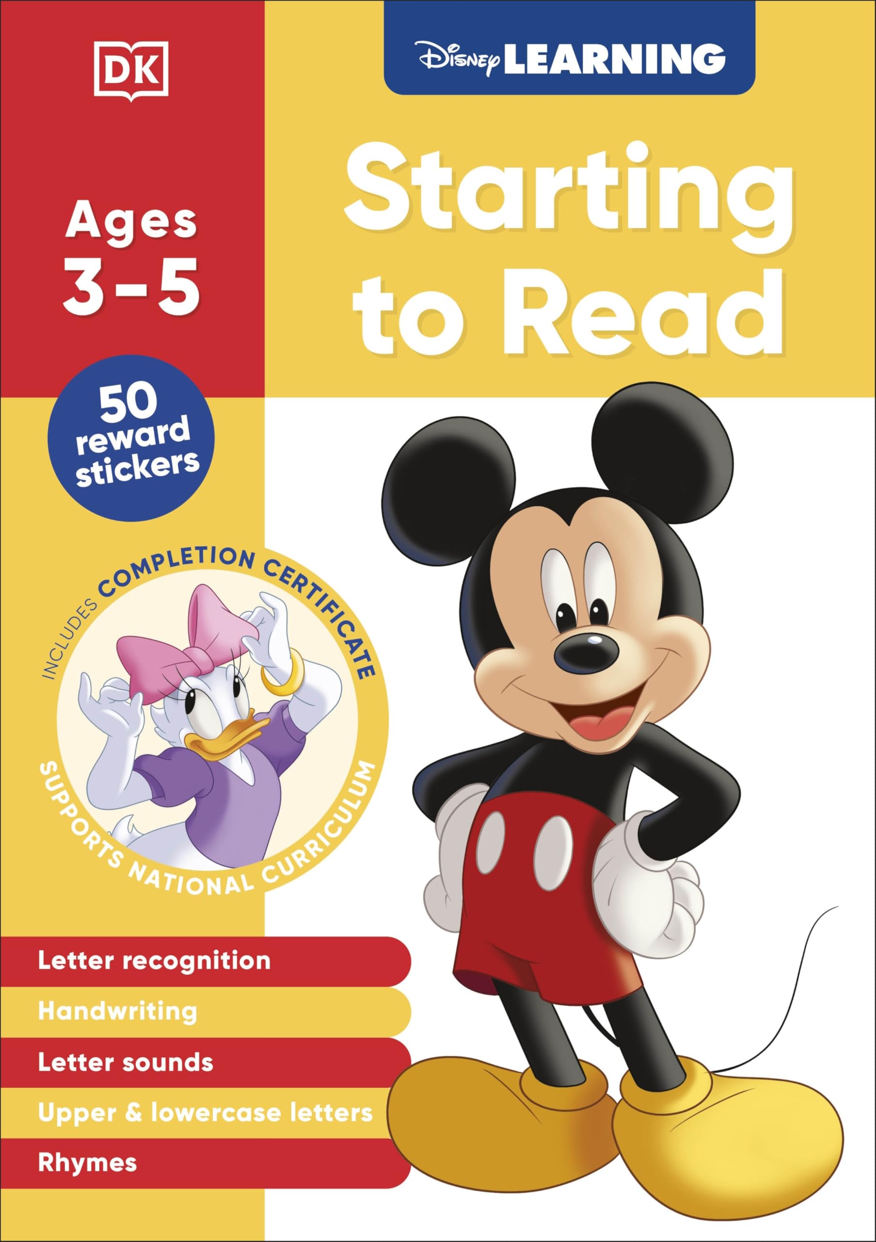 Libro: DK Children Disney Learning Starting to Read (Ages 3-5).
