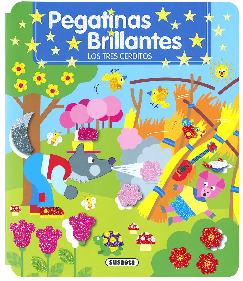 Los tres cerditos (Pegatinas brillantes)