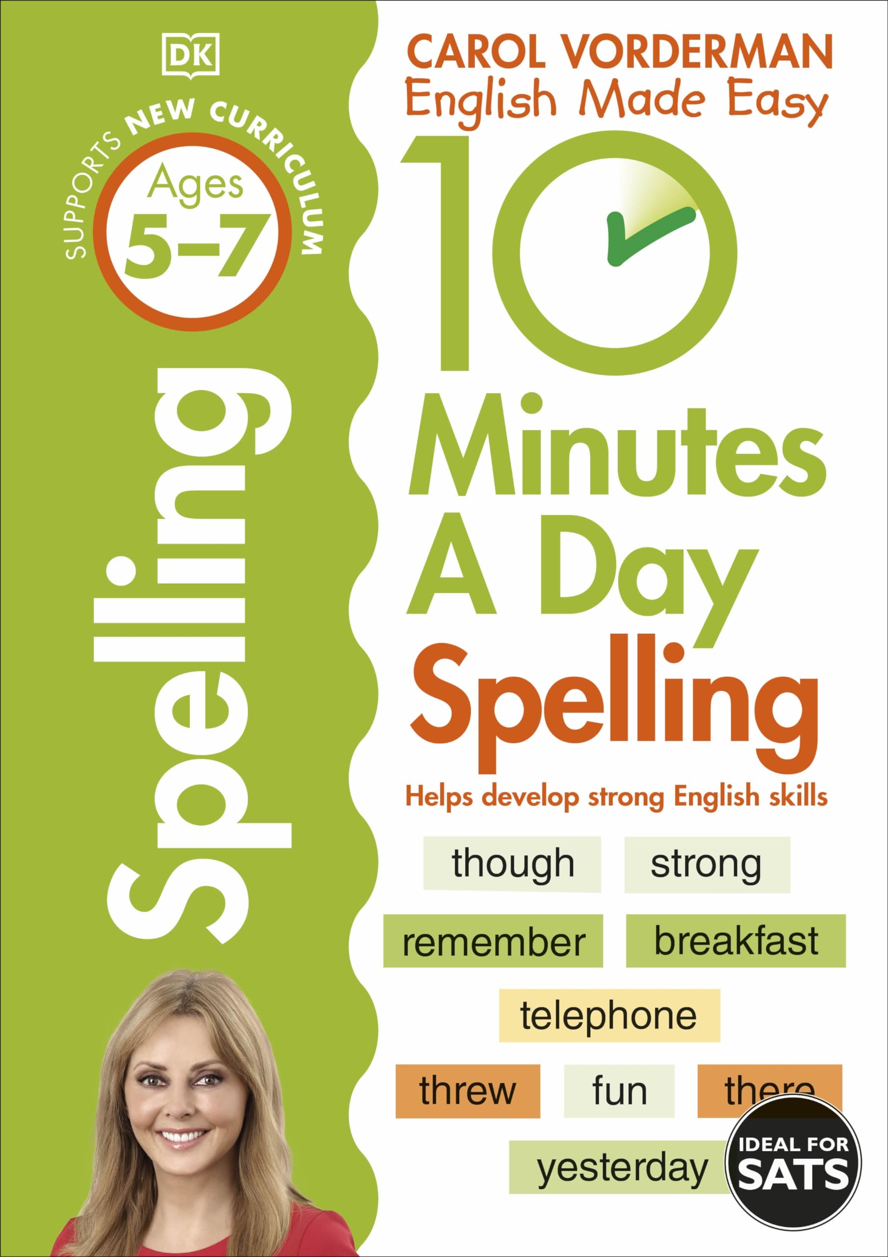 Libro: 10 Minutes. A Day Spelling: Supports the National Curriculum, Helps Develop Strong English Skills