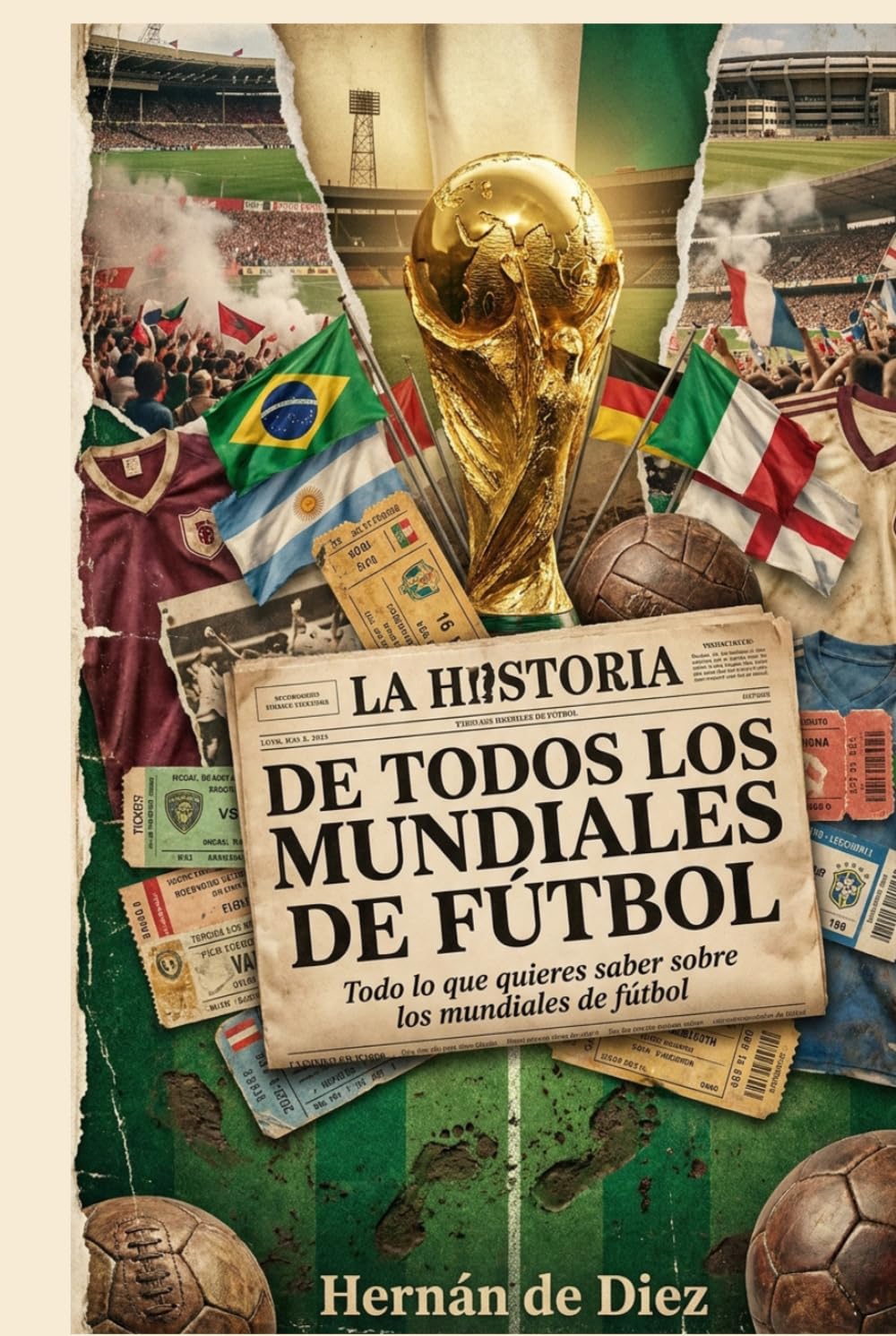 Libro: LA HISTORIA DE TODOS LOS MUNDIALES DE FÚTBOL: Todo lo que quieres saber sobre los mundiales de fútbol, desde Uruguay 1930, hasta Qatar 2022. (LA HISTORIA DEL FÚTBOL)