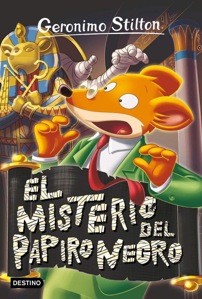 Libro: El misterio del Papiro Negro: Geronimo Stilton 77