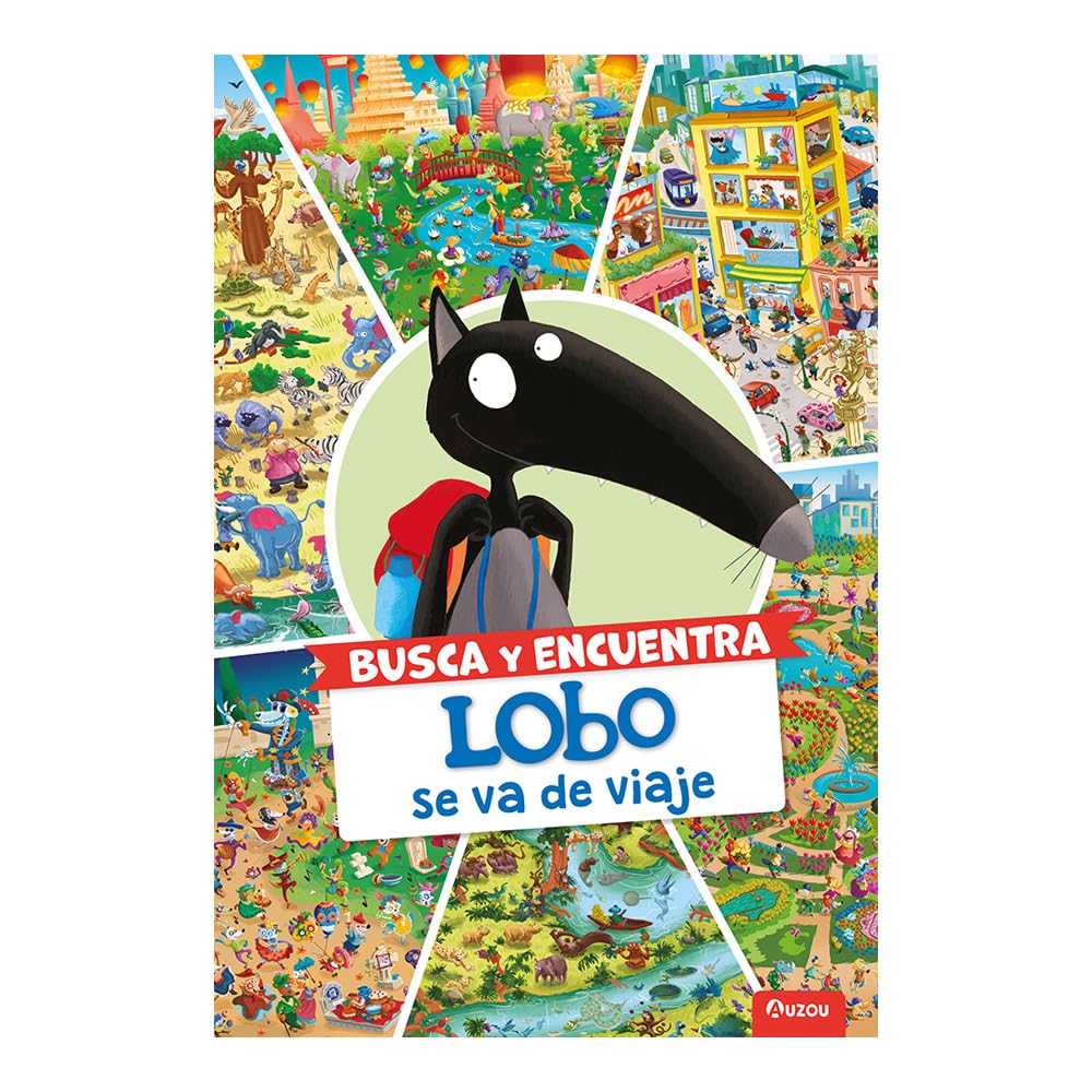 Libro: Busca y encuentra. Lobo se va de viaje