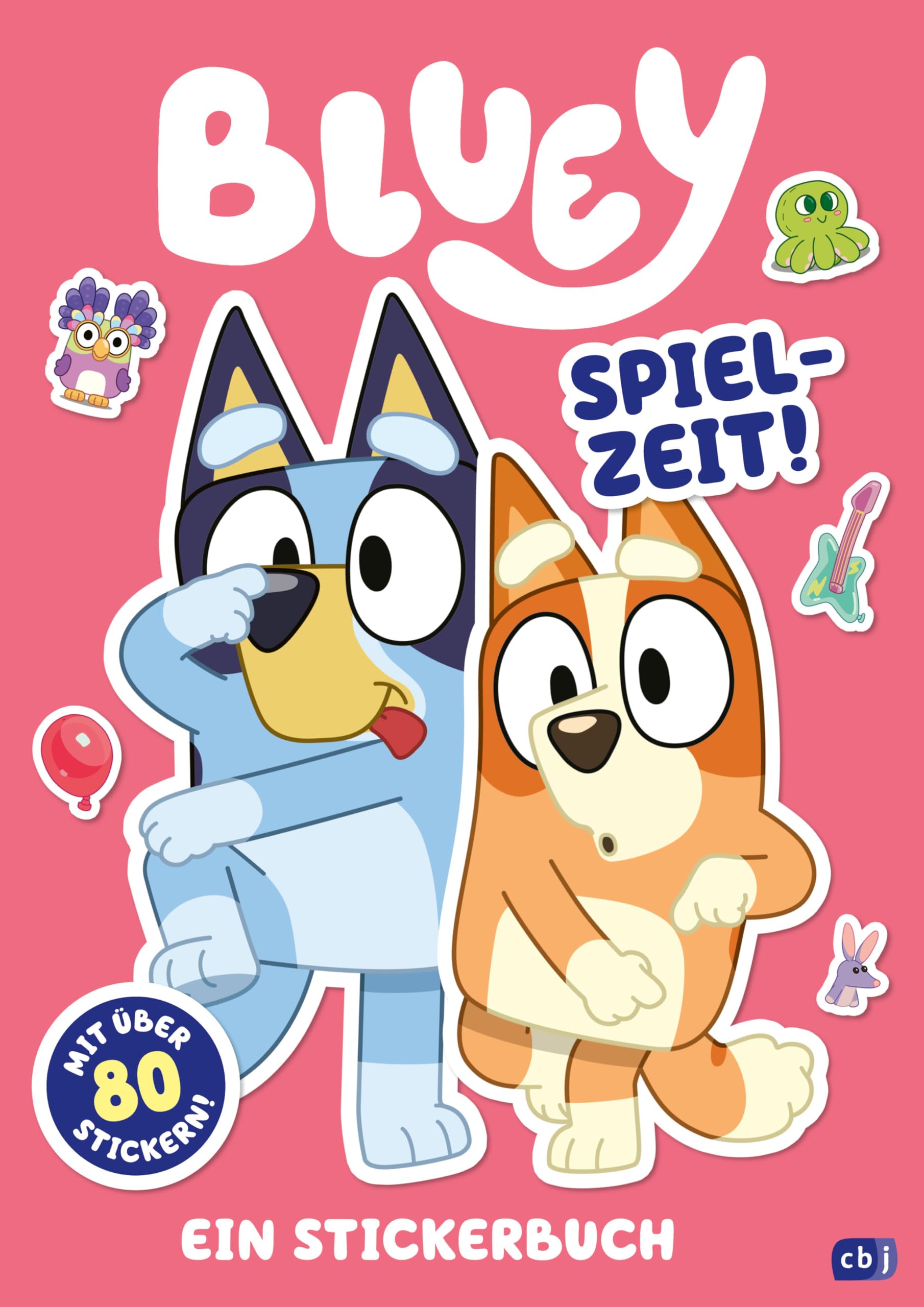 Libro: BLUEY - Spielzeit: Ein Stickerbuch: 8