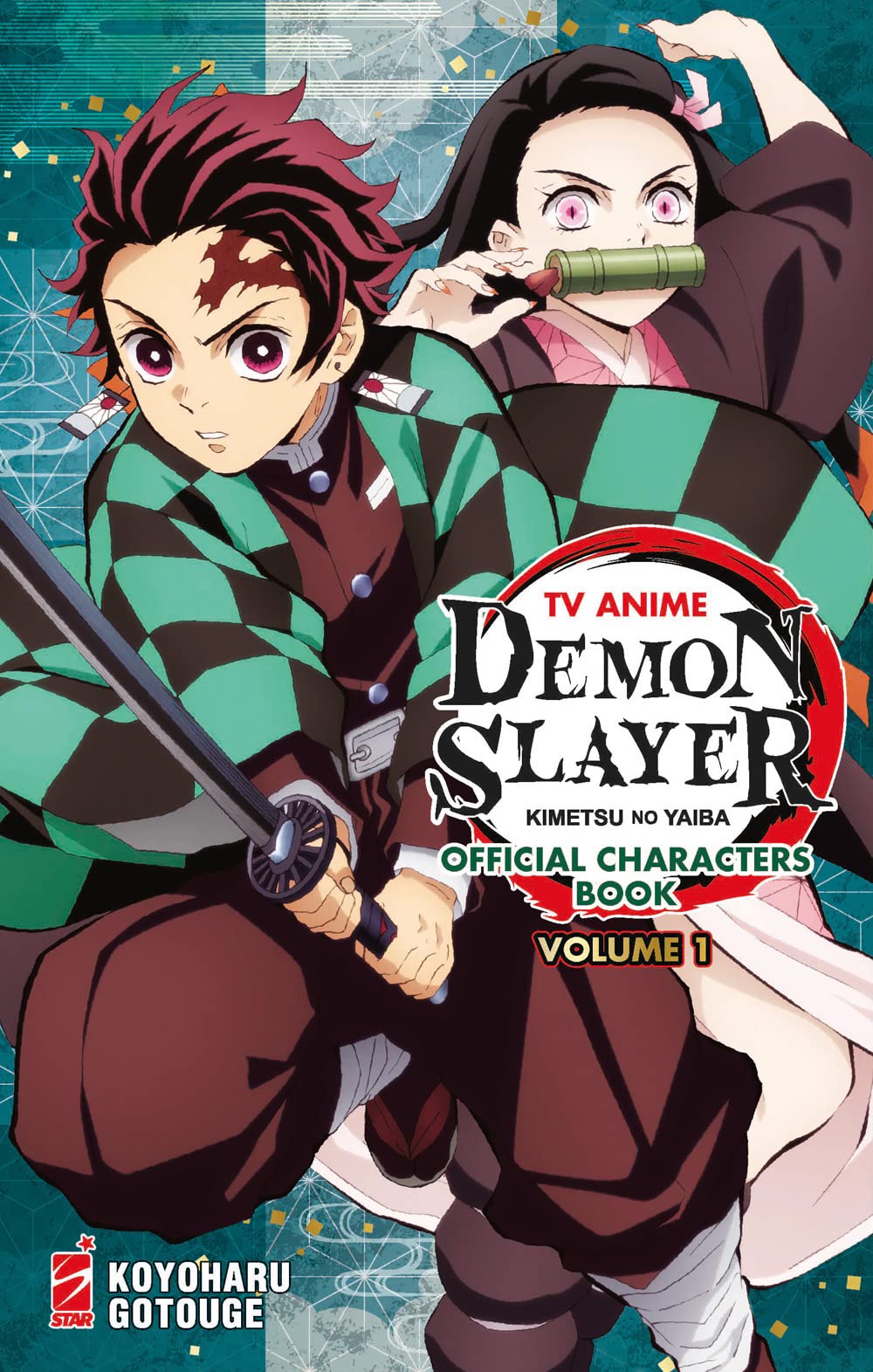 Libro: TV anime Demon slayer. Kimetsu no yaiba official character's book. Con Adesivi (Vol. 1)