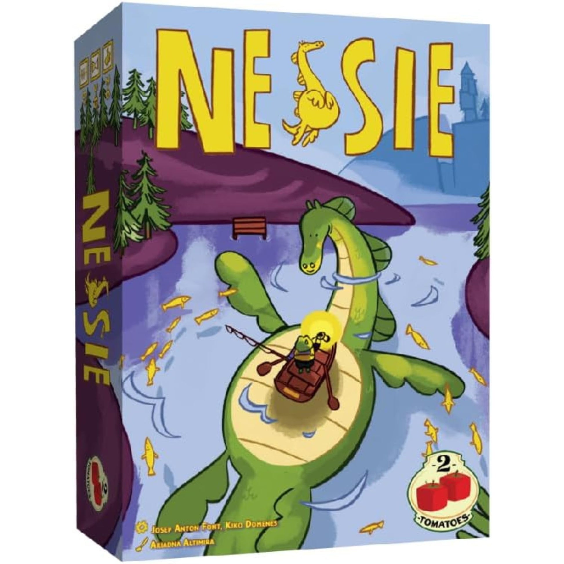 Libro: 2 Tomatoes Games Nessie Card Game – Adventure & Treasure Hunt Board Game for Families & Kids – Explore Loch Ness, Find Treasures, Spot Nessie, Fun Strategy Game for 2-6 Players