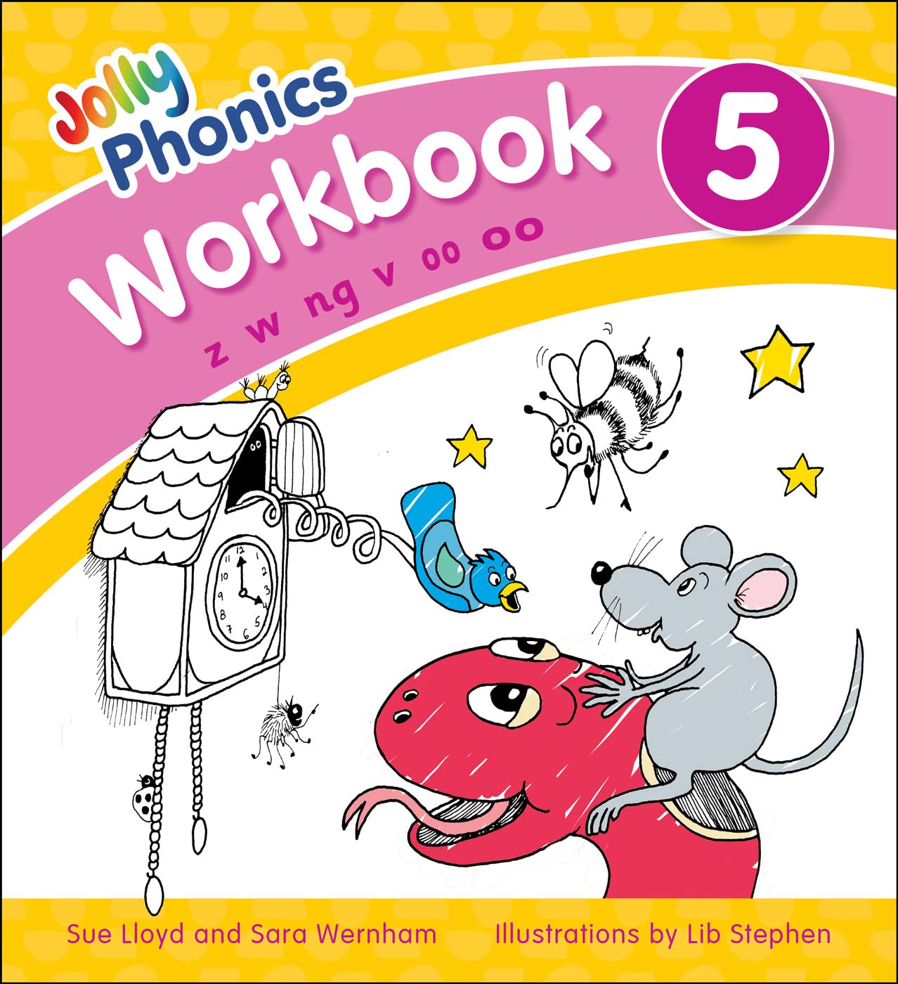 Libro: Jolly Phonics Workbook 5: in Precursive Letters (British English edition) (Jolly Phonics Workbooks, set of 1–7)