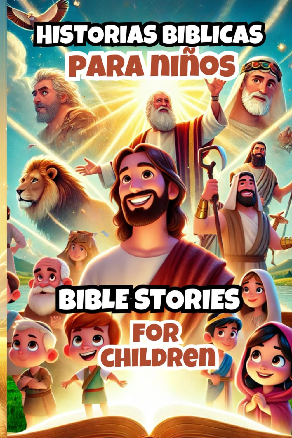 Libro: HISTORIAS BIBLICAS PARA NIÑOS BILINGÜE: ESPAÑOL Y INGLES; Un viaje apasionante a través de las historias más inspiradoras de la Biblia! descubre la ... niños con imágenes ilustradas (de 4 a 8 años)