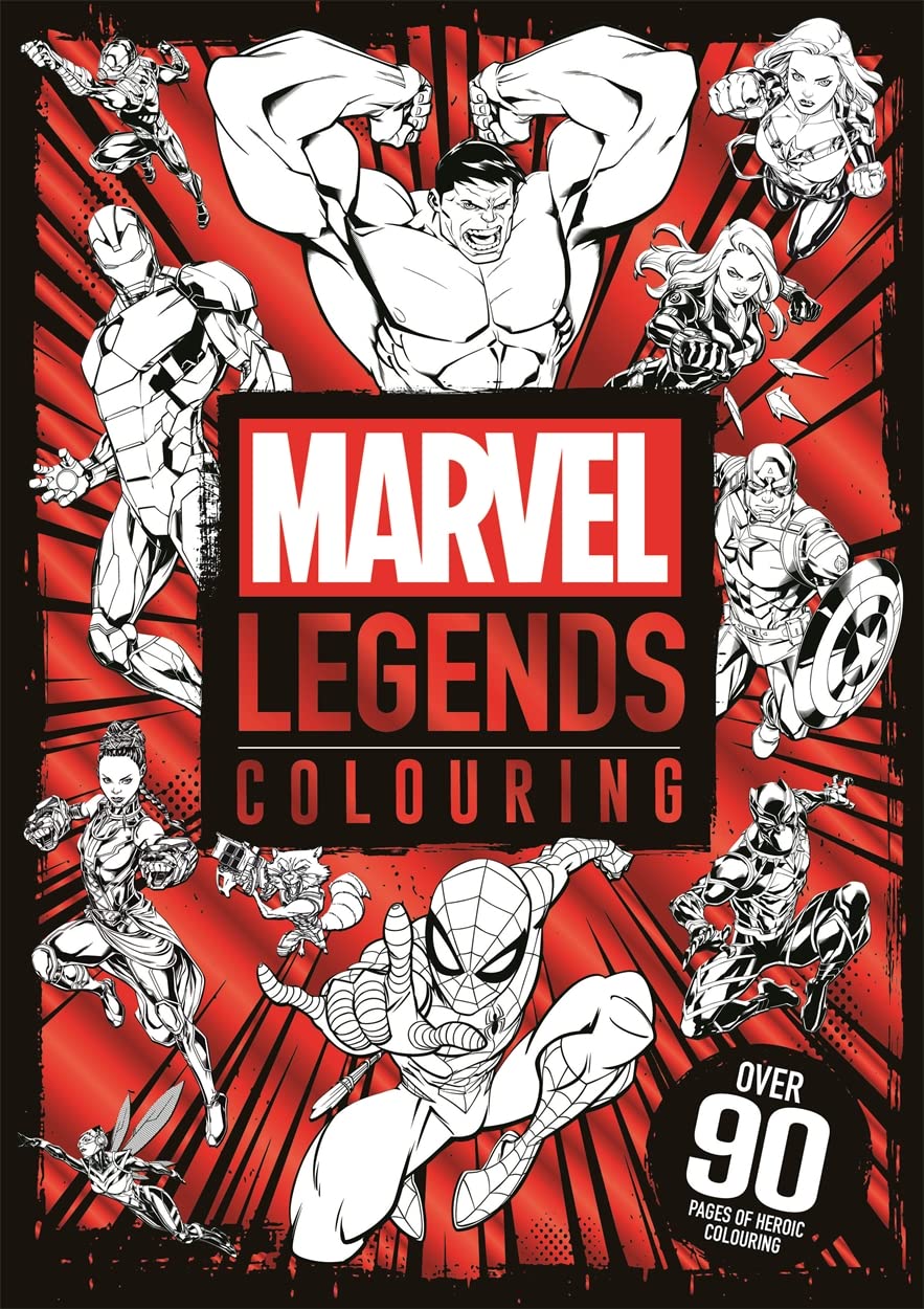 Libro: Marvel Legends Colouring (Young Adult Colouring)