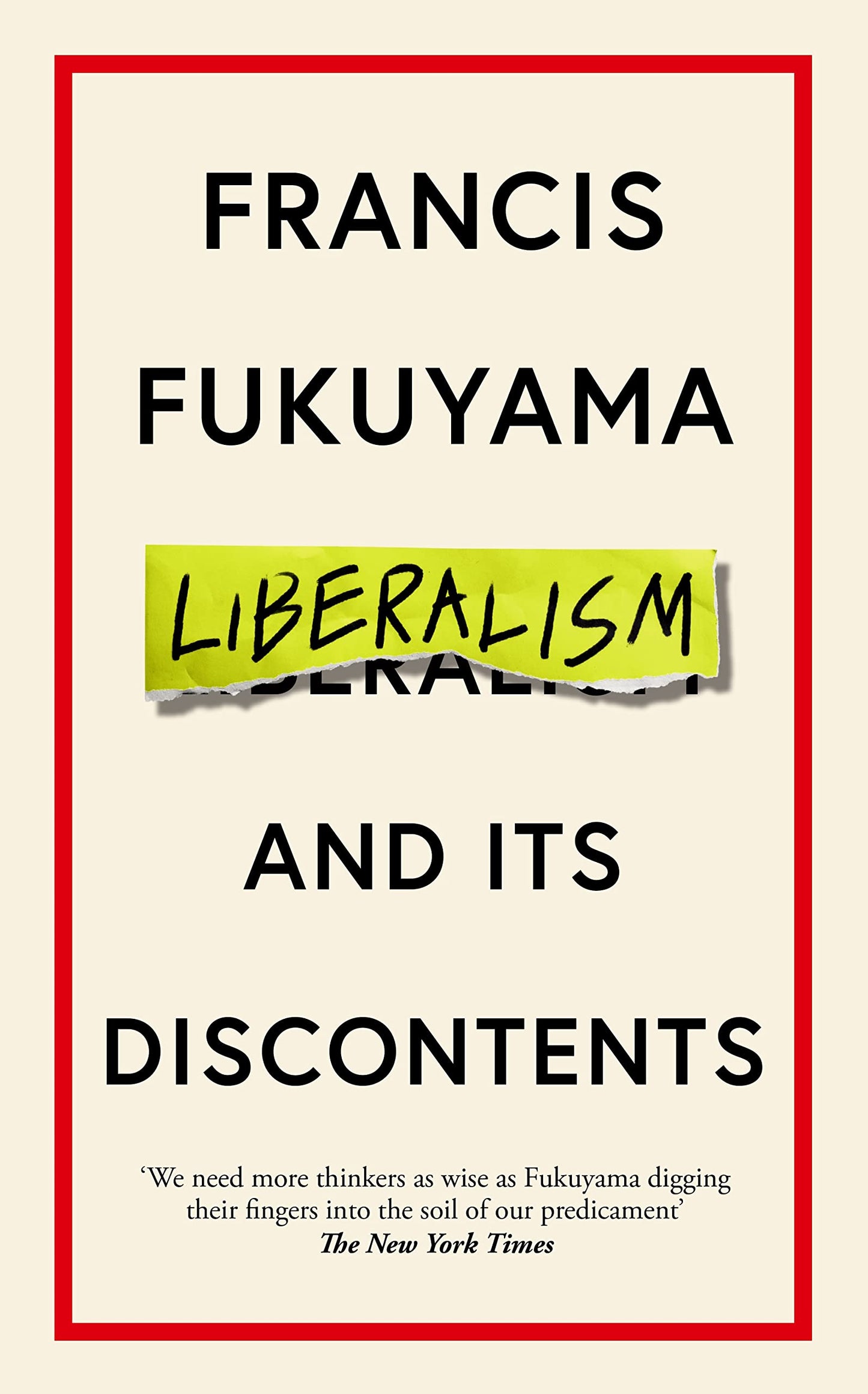 Libro: Liberalism and Its Discontents