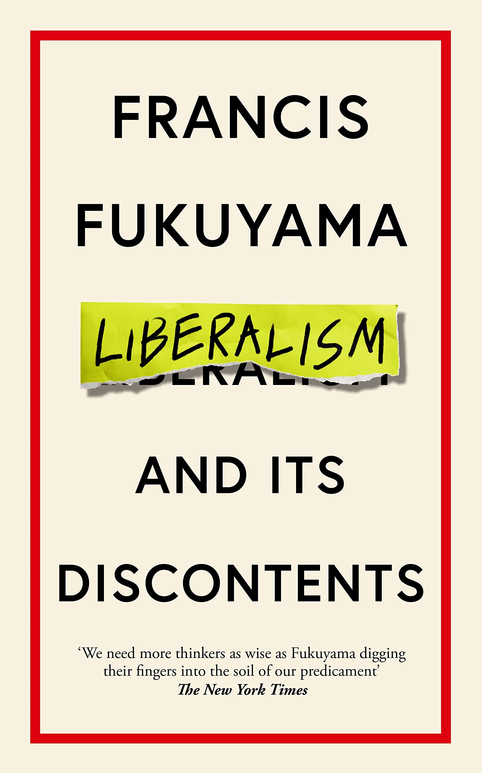 Libro: Liberalism and Its Discontents