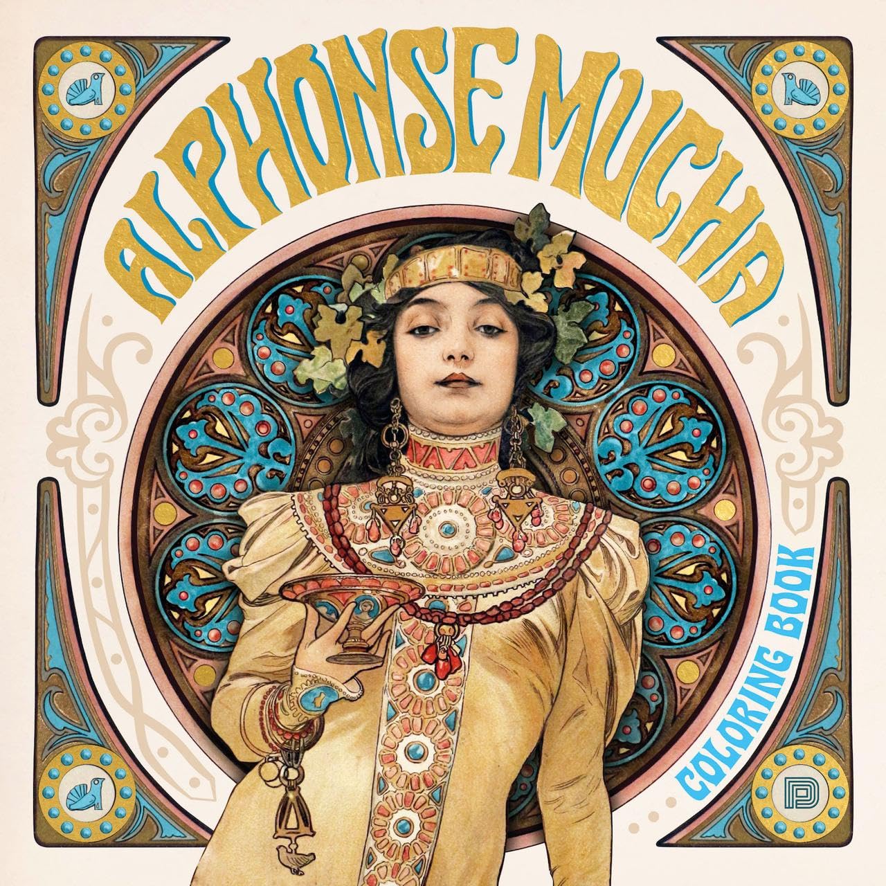 Libro: Alphonse Mucha Coloring Book