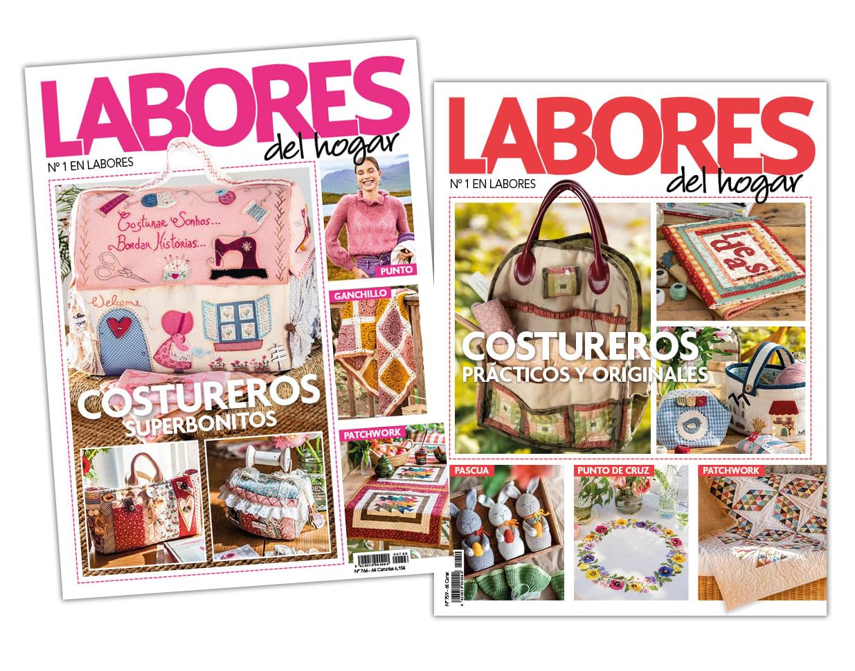 Libro: Pack especial costureros bonitos y originales: 2 revistas de Labores