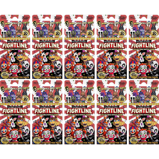 FUNKO GAMES Five Nights at Freddies Fightline - Battle Booster Pack of 10
