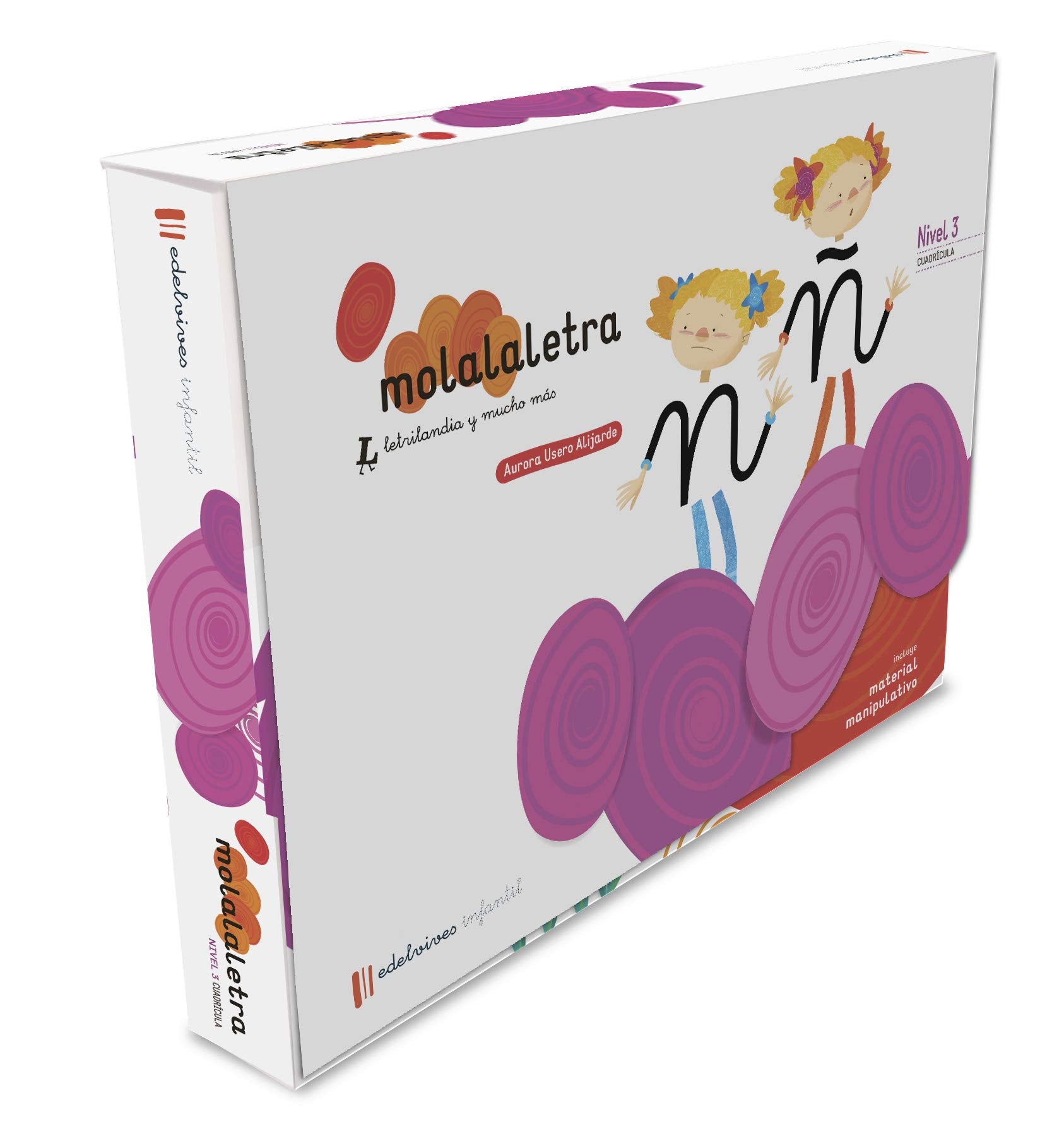 Libro: Molalaletra - Nivel 3. Versión Cuadrícula: Letrilandia y mucho más