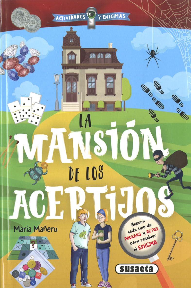 Libro: La mansión de los acertijos