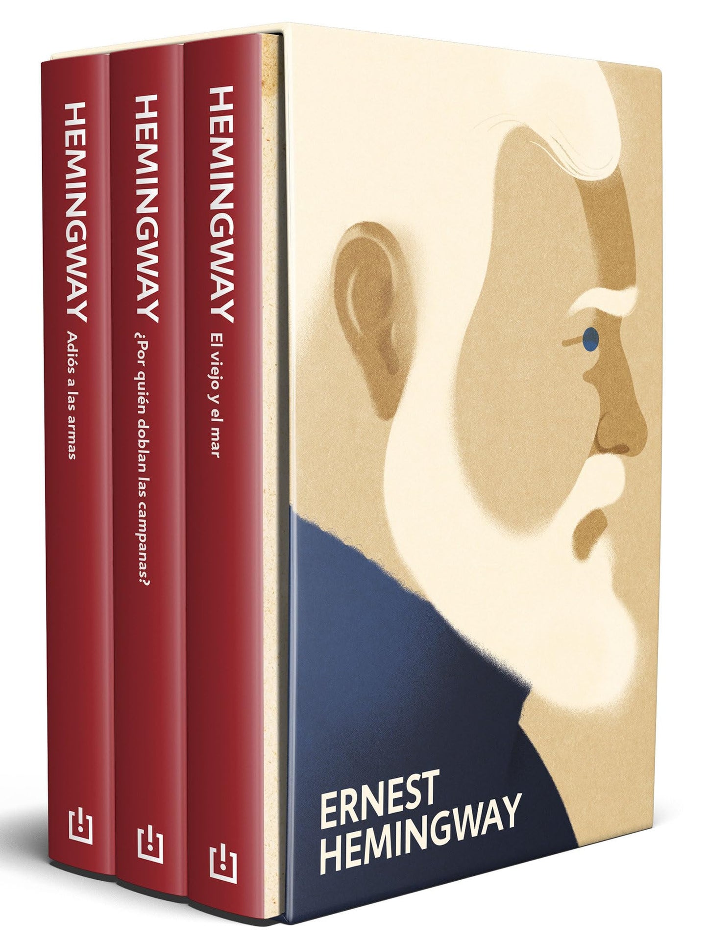 Libro: Estuche Esencial Ernest Hemingway (contiene: Por quién doblan las campanas | El viejo y el mar | Adiós a las armas) (Contemporánea)