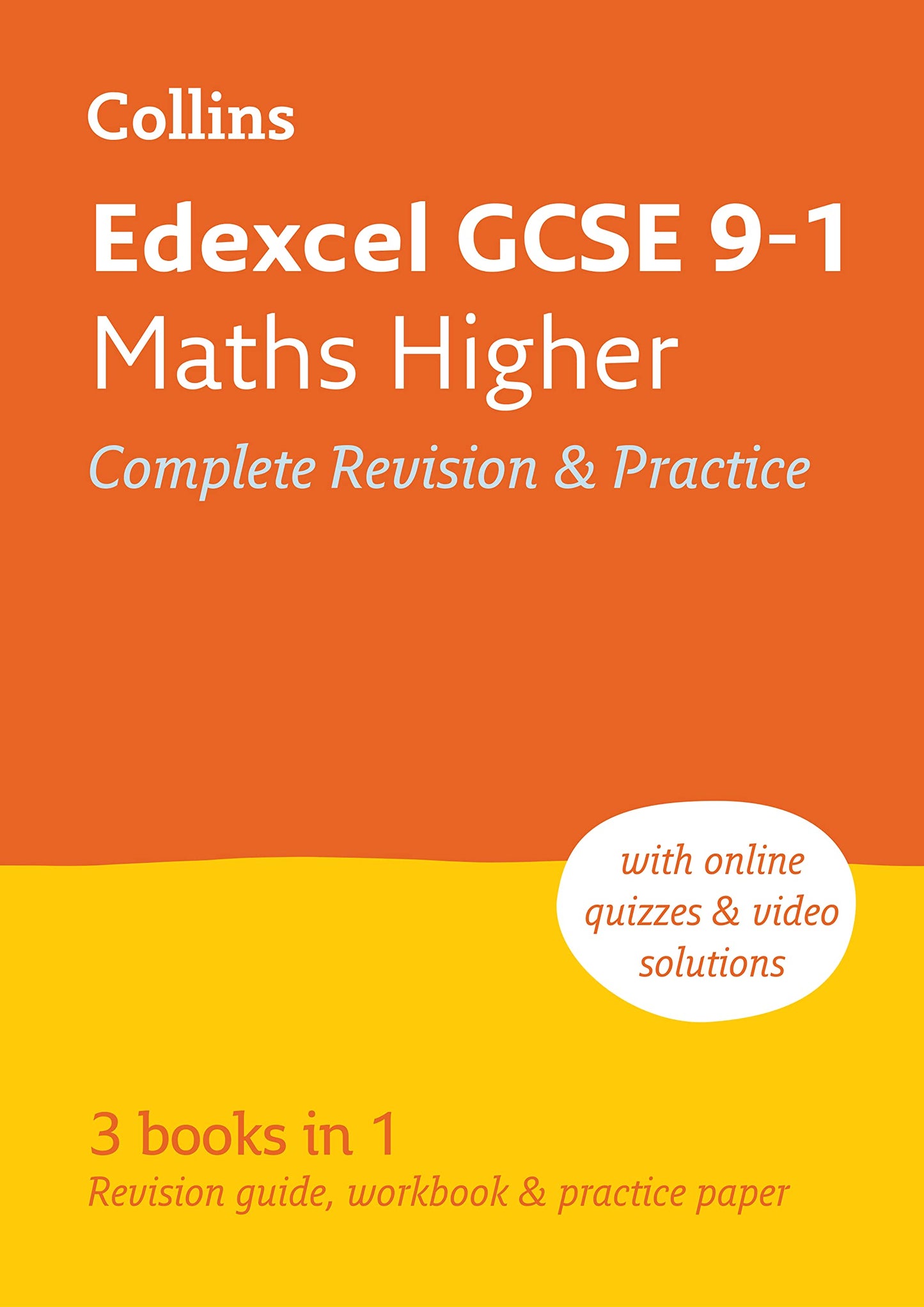 Libro: Edexcel GCSE 9-1 Maths Higher All-in-One Complete Revision and Practice: Ideal for the 2026 and 2027 exams includes online edition, quizzes and video solutions (Collins GCSE Grade 9-1 Revision)