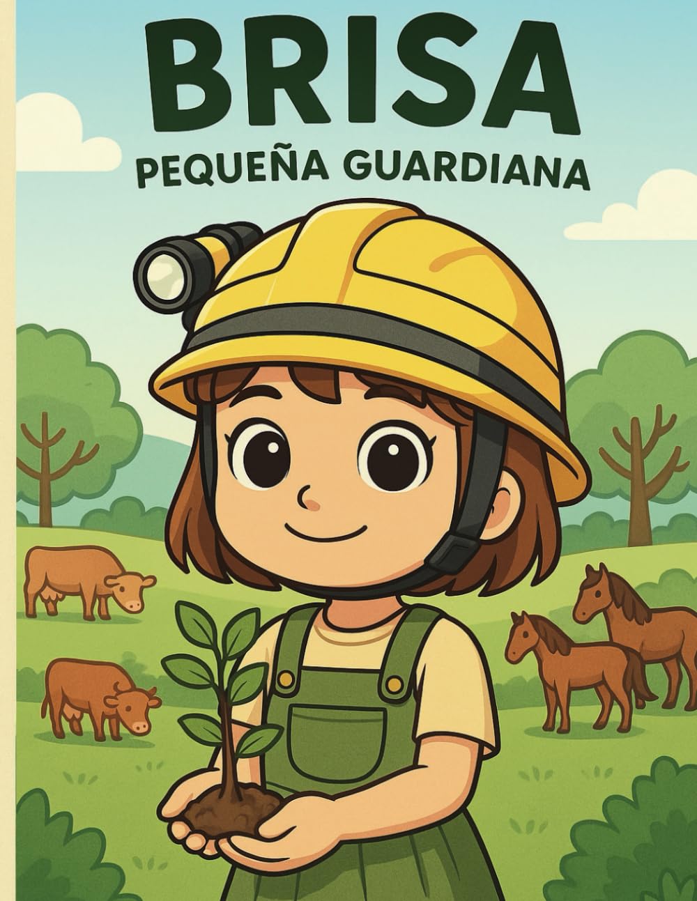 Libro: Brisa, Pequeña Guardiana - Libro para colorear: Actividades para aprender a cuidar la naturaleza, con valores y aventuras rurales (Spanish Edition)