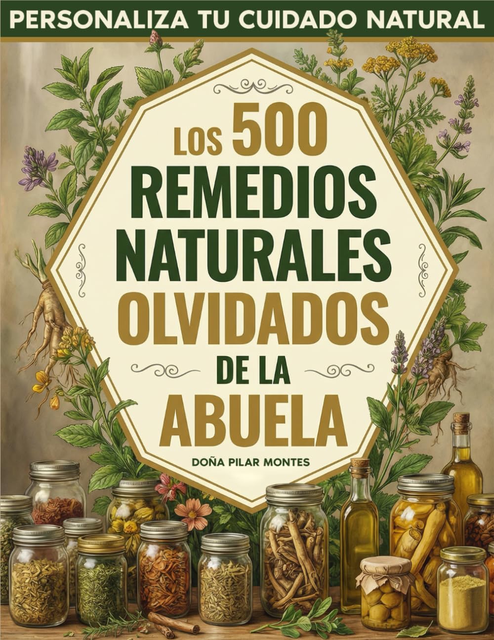 Los 500 Remedios Naturales Olvidados de la Abuela: Personaliza tu cuidado natural con plantas, ungüentos y recetas ancestrales para calmar molestias y reconectar con la sabiduría de antes
