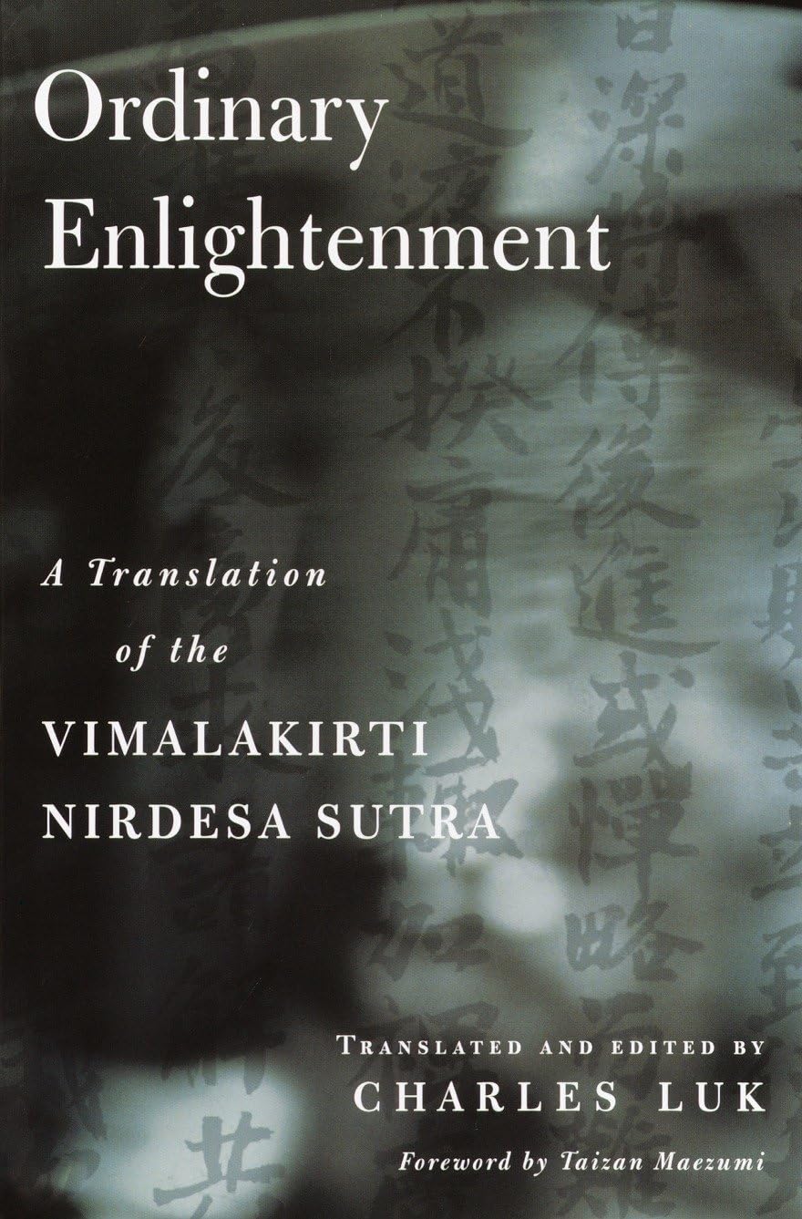 Libro: Ordinary Enlightenment: A Translation of the Vimalakirti Nirdesa Sutra