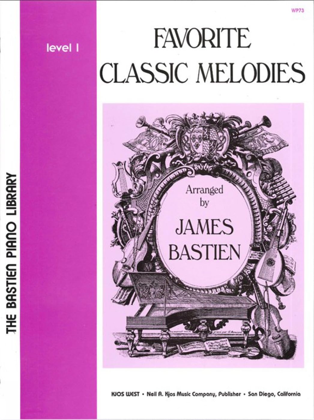 Libro: Favorite Classic Melodies Level 1 (The Bastien Piano Library)