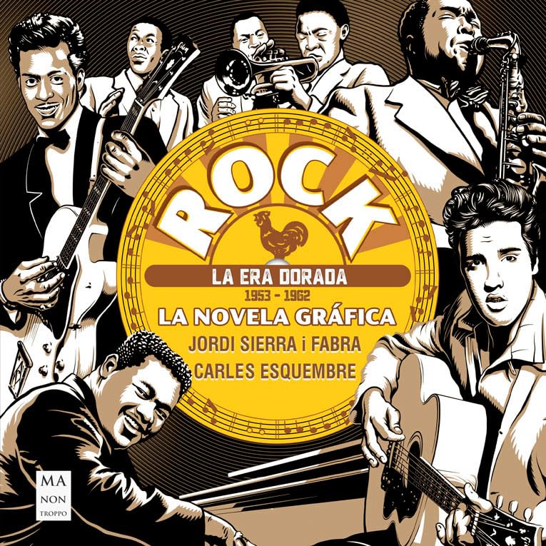 Libro: ROCK. LA NOVELA GRÁFICA – La era dorada (1953 – 1962): Una historia del rock única narrada y dibujada con gran maestría