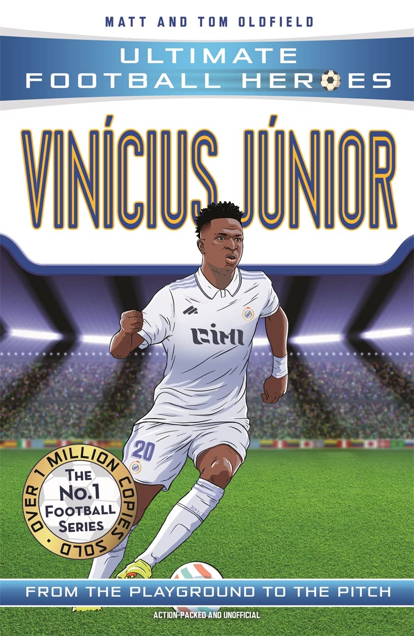 Libro: Ultimate Football Heroes: Vinícius Júnior (Wing Wizards 4): Collect them all!
