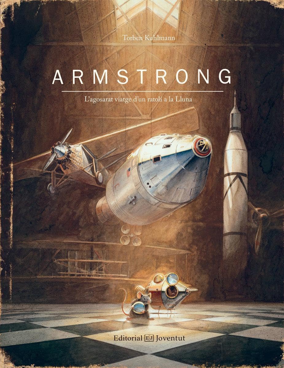 Libro: Armstrong. L'agoserat viatge d'un ratolí a la Lluna (Ya leo solo)