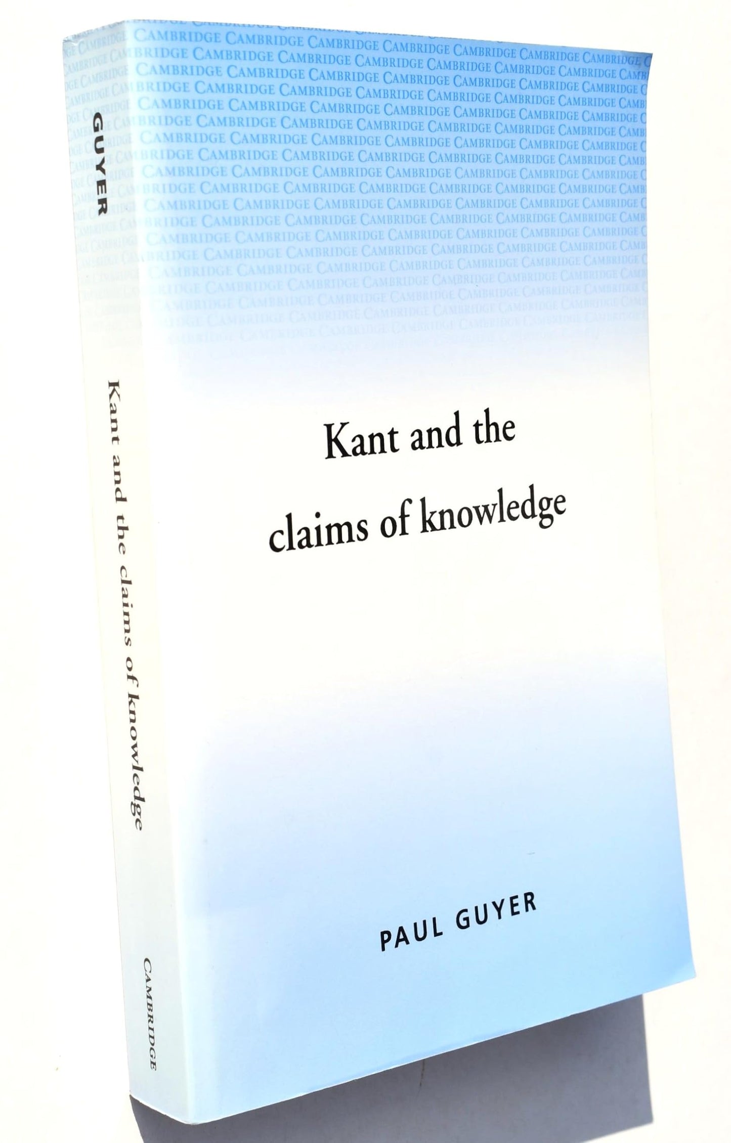 Libro: Kant and the Claims of Knowledge (Cambridge Paperback Library) (Volume 0)