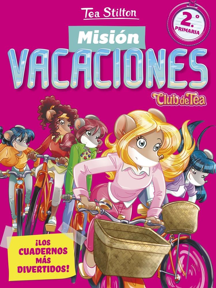Libro: Misión Vacaciones 2: Club Tea. ¡Los cuadernos más divertidos! (Vacaciones Stilton)