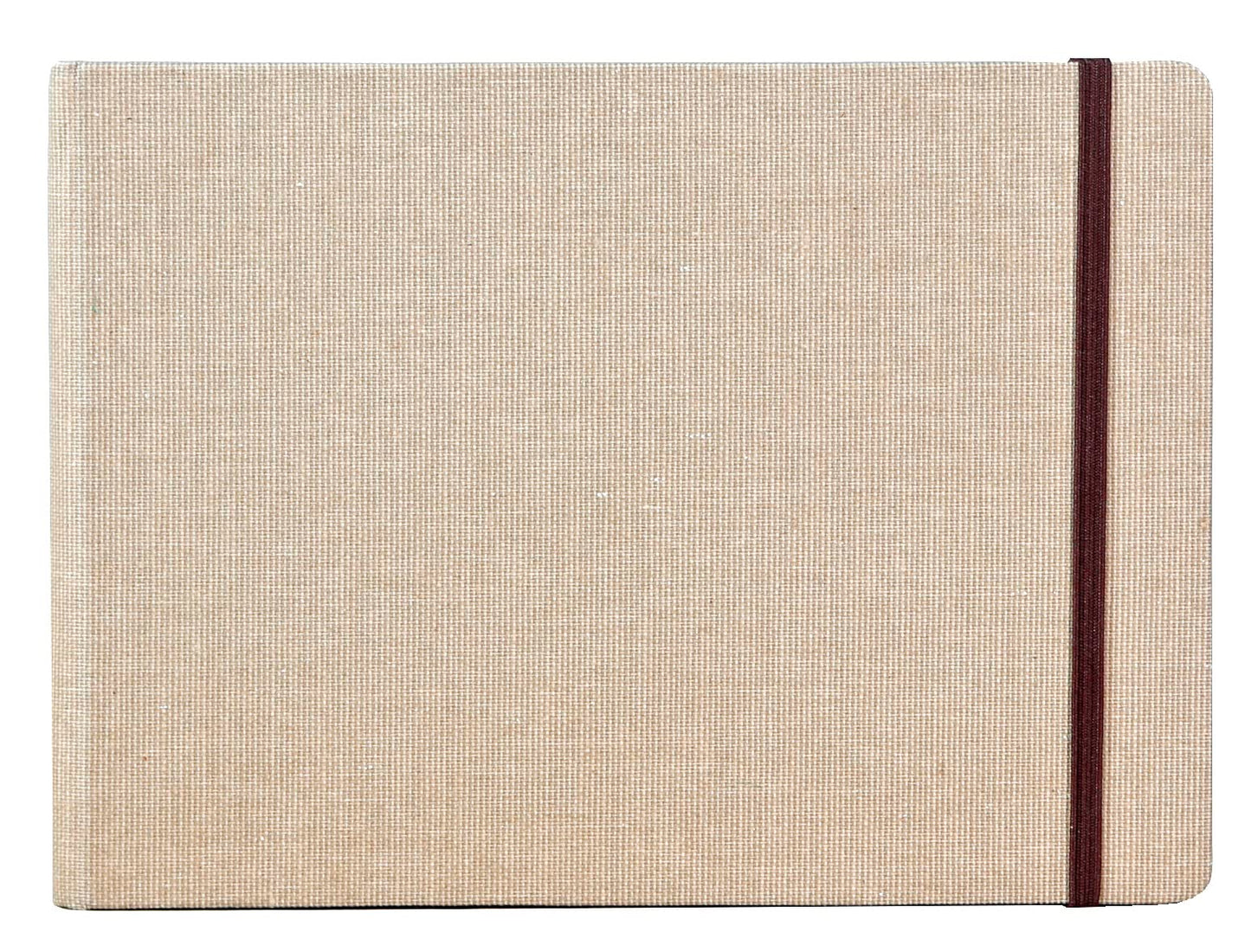 Libro: Clairefontaine 96102C - Cuaderno Goldline 30 hojas papel de dibujo blanco 14,8 x 21 cm 180 g, tapa lona con goma elástica