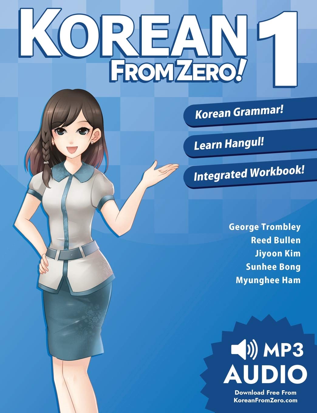 Libro: Korean From Zero! 1: Master the Korean Language and Hangul Writing System with Integrated Workbook and Online Course