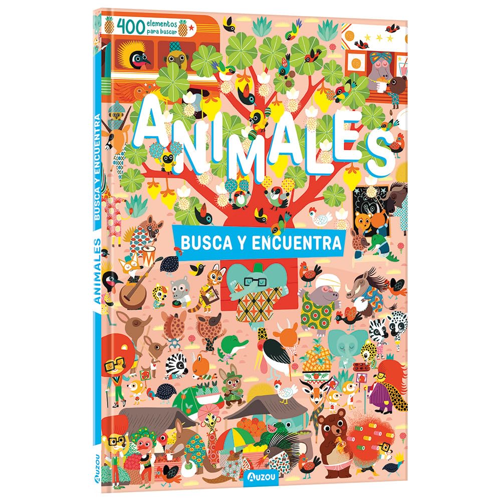 Libro: Busca y encuentra animales: 500 elementos a descubrir (Busca y encuentra viajero)