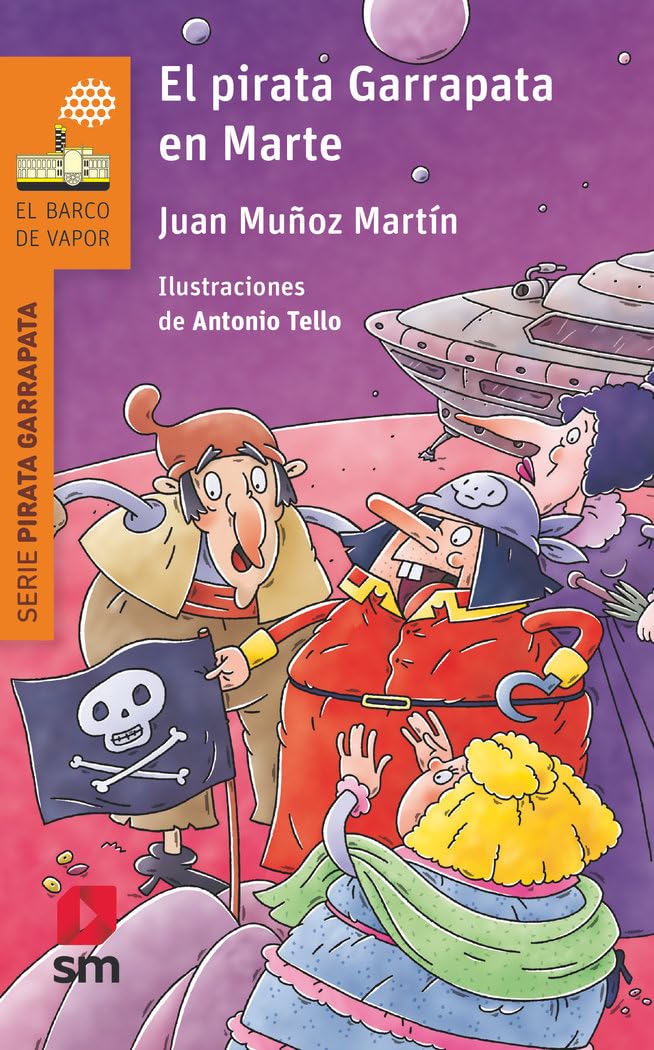 Libro: El pirata Garrapata en Marte