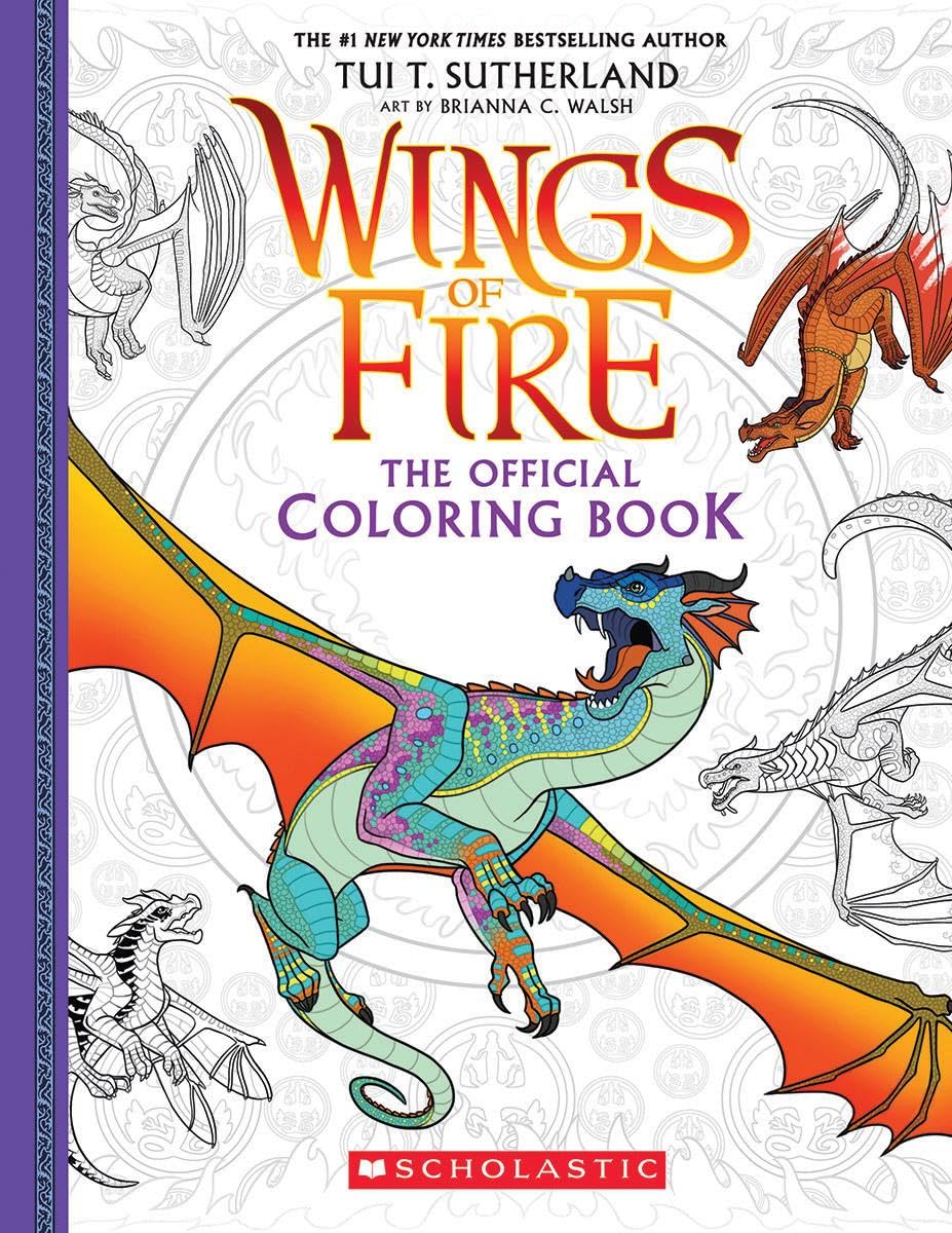 Libro: Official Wings of Fire Coloring Book