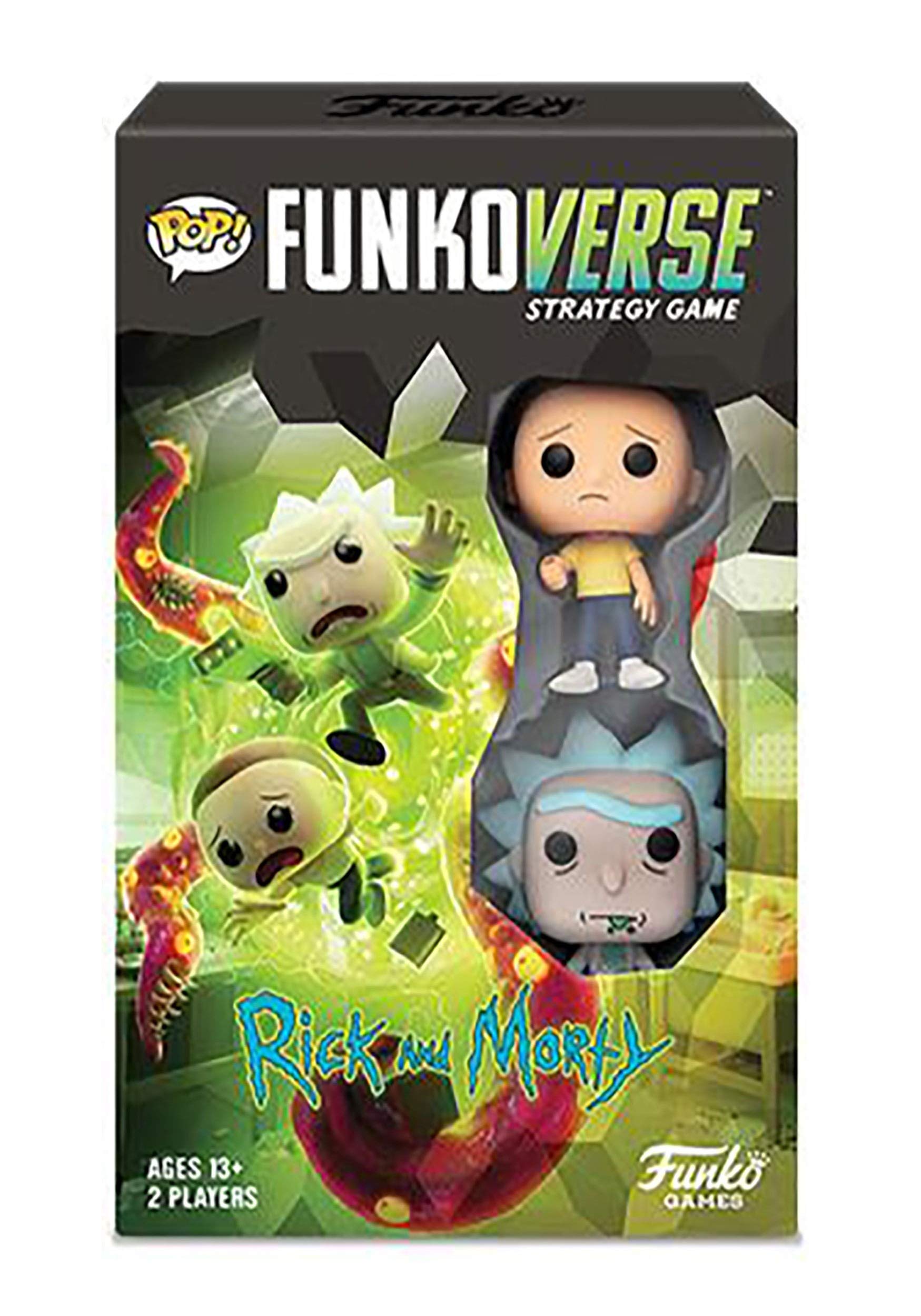 Funkoverse: Rick & Morty 100 Pack de 2 Board Game, 2 players