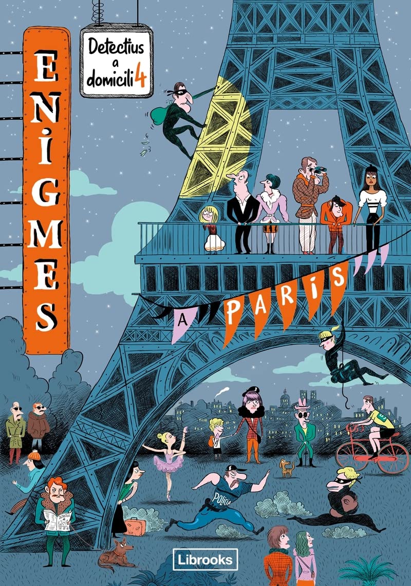 Libro: Enigmes. Detectius a domicili 4. A París