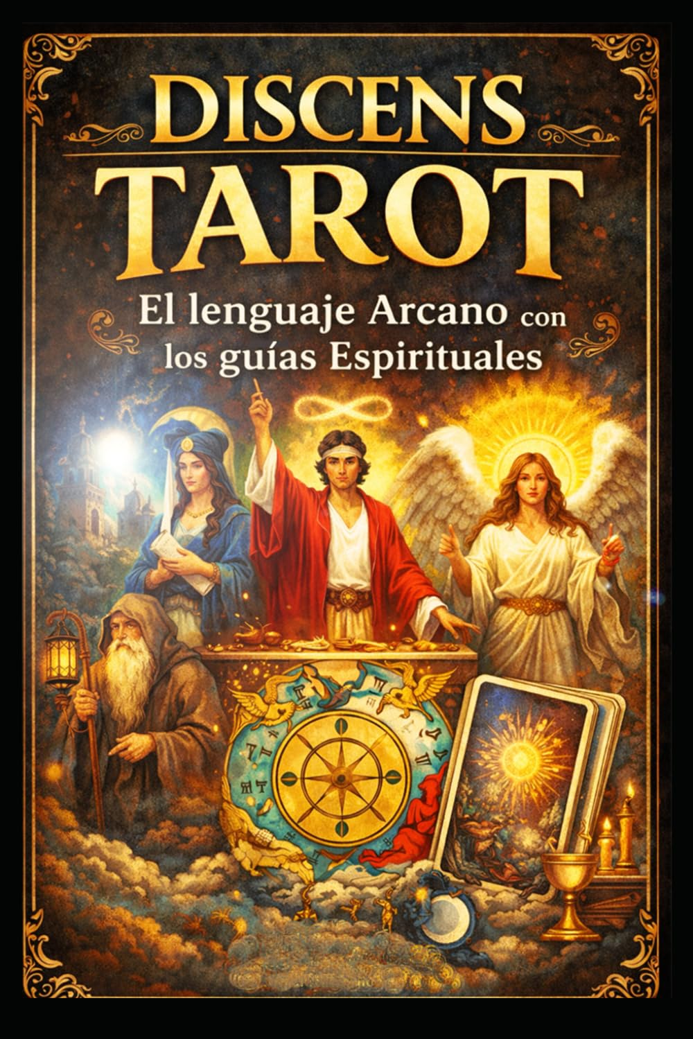 Libro: DISCENS TAROT: El Lenguaje Arcano con los Guías Espirituales. (Formación en Tarot y Detección de Brujería)
