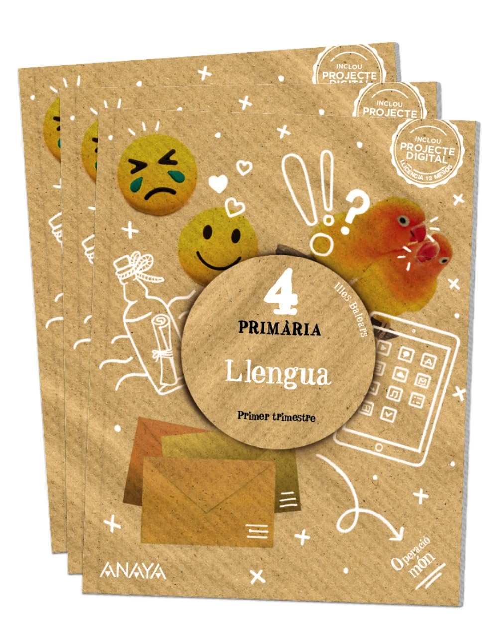 Libro: Llengua 4.