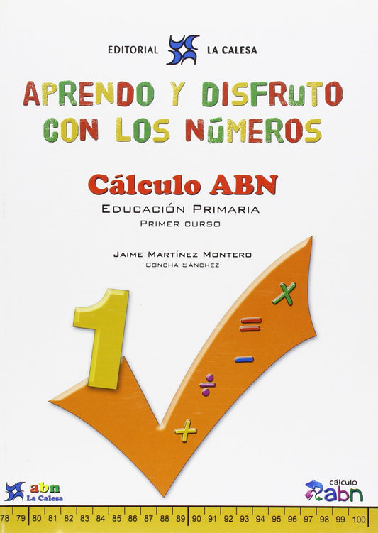 Aprendo Y Disfruto Con Los Números 1. Cálculo ABN - 9788481051612