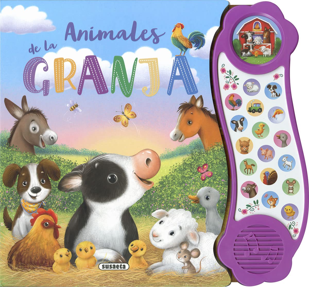 Libro: Animales de la granja (megasonidos)