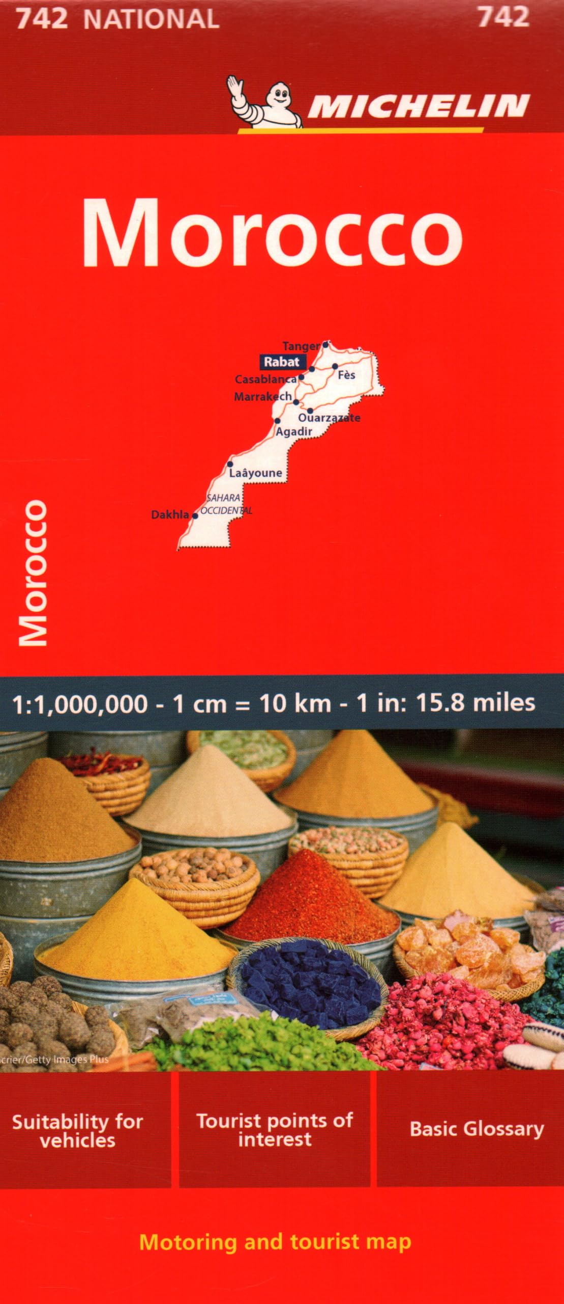 Libro: Marocco 1:1.000.000: Map (Carte nazionali)