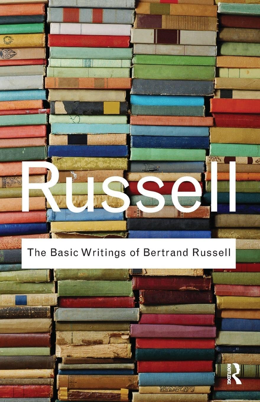Libro: The Basic Writings of Bertrand Russell (Routledge Classics)