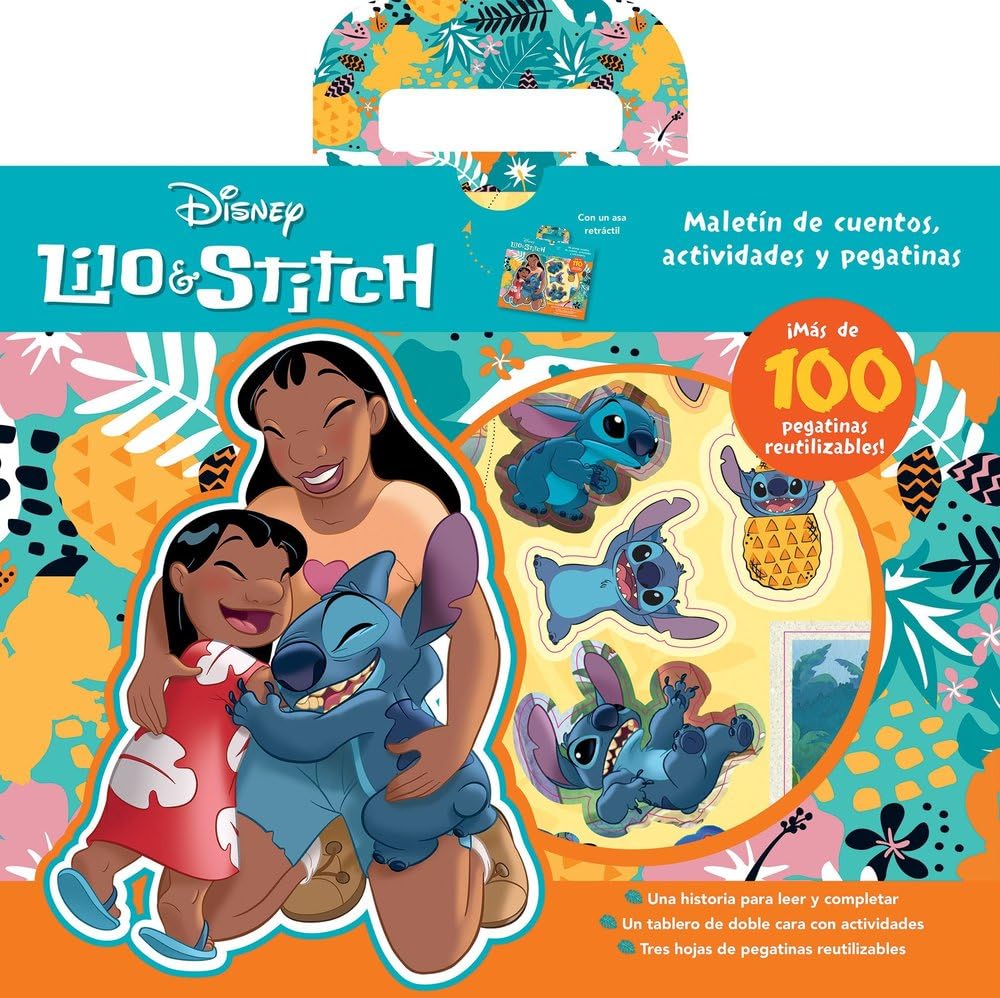 Libro: Lilo & Stitch. Maletín de cuentos, actividades y pegatinas