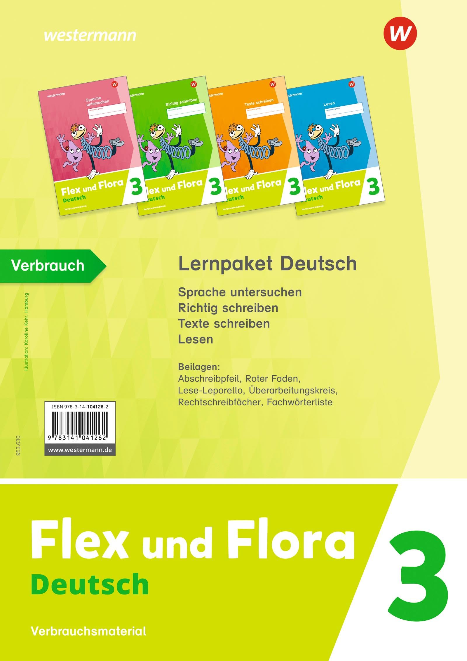 Libro: Flex und Flora. Themenhefte 3 Paket: Verbrauchsmaterial: Ausgabe 2021 - Kompetenzhefte 3 Paket: Verbrauchsmaterial: 120