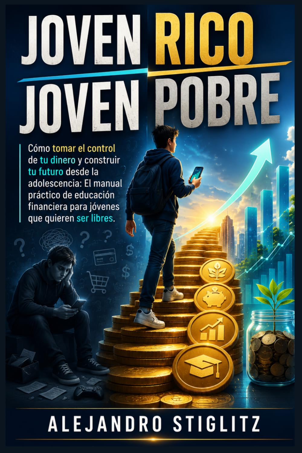 Libro: Joven Rico, Joven Pobre: Cómo tomar el control de tu dinero y construir tu futuro desde la adolescencia: El manual práctico de educación financiera ... que quieren ser libres. (Spanish Edition)