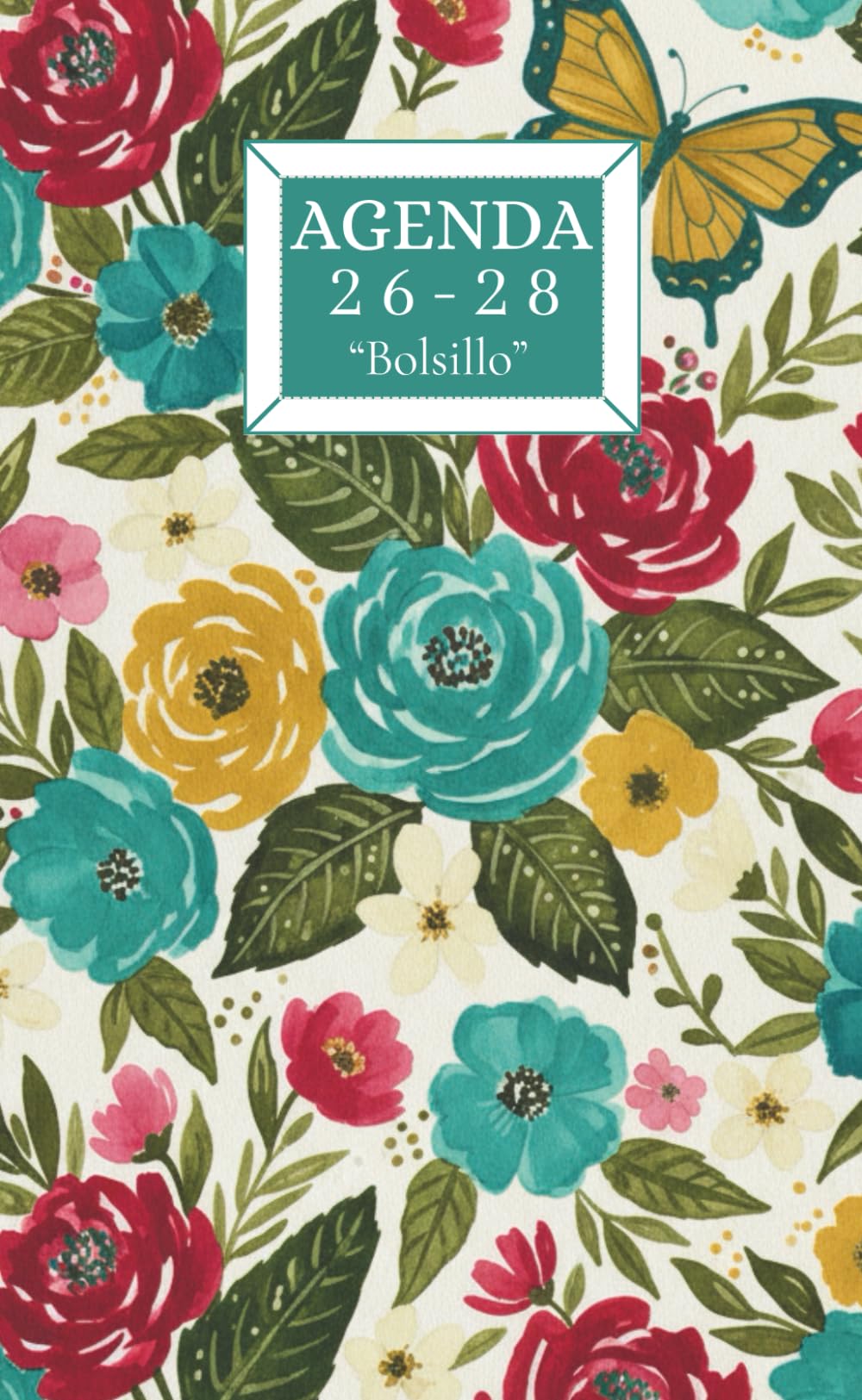 Libro: Agenda de Bolsillo Mensual 2026-2028 para Bolso: Un Planificador Compacto y un Calendario Portátil de Enero a Diciembre con Registro de Contraseñas, Fechas Importantes y más.